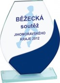 SKLENĚNÁ TROFEJ W 461B 15x20cm